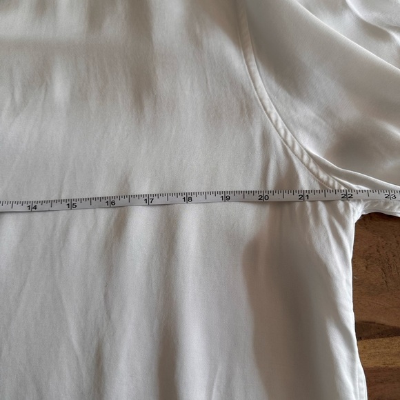 ZARA Men’s White Button-Up Shirt | Resortwear coastal - Picture 5 of 6